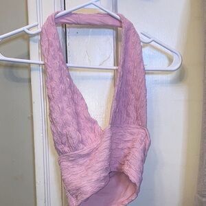 H&M Light Purple Textured Scarf